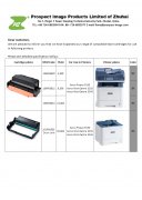 PIZ new product for XEROX 3330/3335/3345